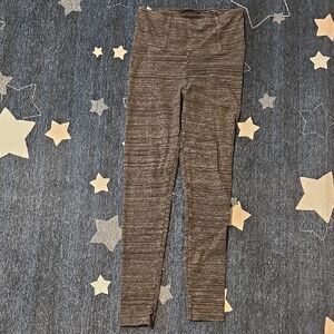 Talula Heathered Charcoal High-Waist Leggings